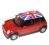 Welly Mini Cooper UK stecha 1:34